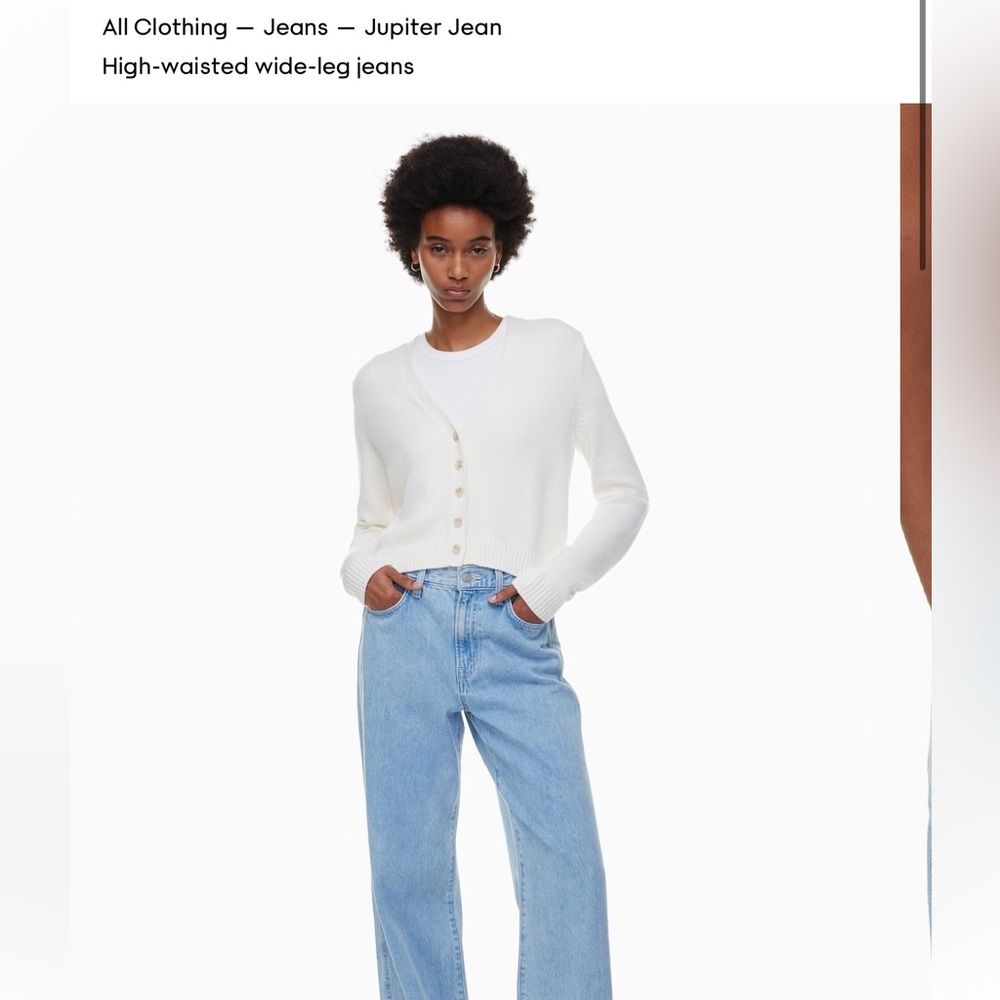 Aritzia Sunday Best Jupiter Jeans